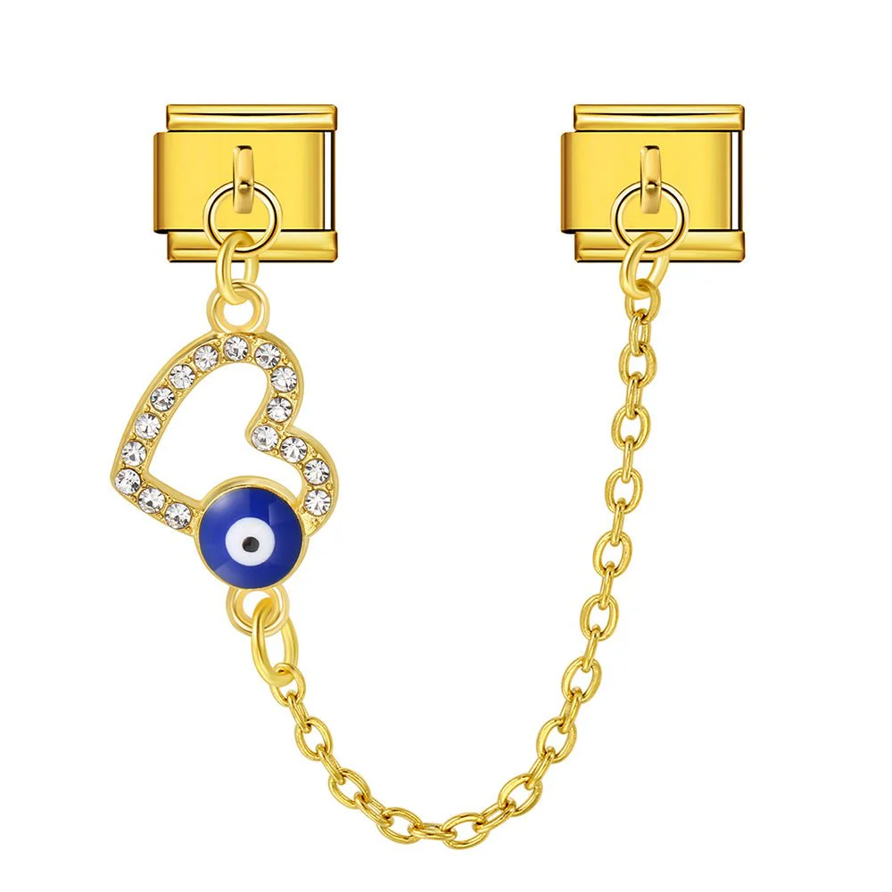 Evil Eye Heart Chain - Image 2